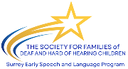 The Society for Families of Deaf and Hard of Hearing Children Logo